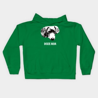 Doxie Mom Dachshund Design Kids Hoodie